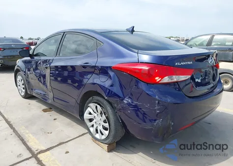 2011 Hyundai Elantra Gls z USA, uszkodzony, nr VIN 5NPDH4AE0BH028334